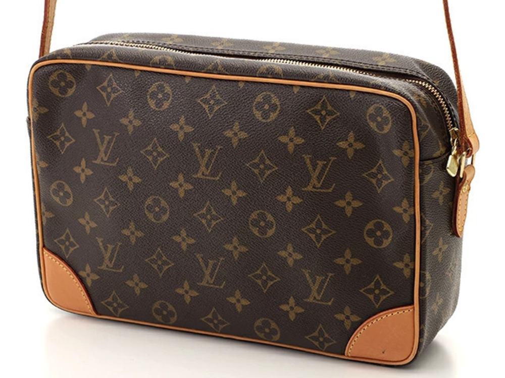 Louis Vuitton Trocadero Shoulder Monogram Bag Brown